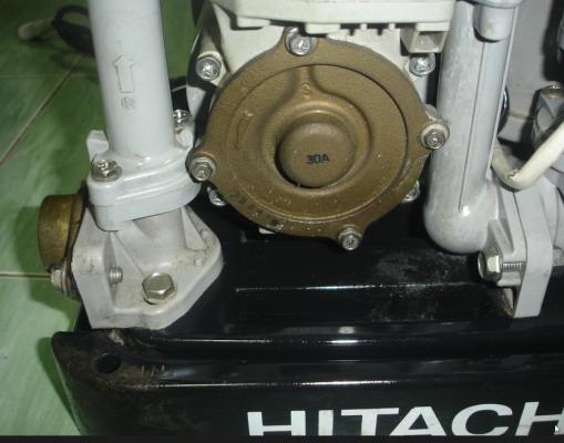 ขายปั๊มน้ำปั๊มน้ำอัตโนมัติ  Hitachi 300 วัตต์  ชนิดแรงดันน้ำคงที่ รุ่น WM-P300GX2