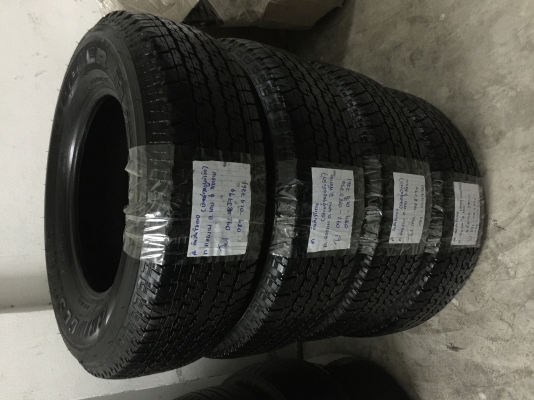 ยาง Bridgestone 245 70 16 ปี17 มี6ชุด ดอกเต็ม สวยคม ไม่มีปะ ใช้ยาว ราคาไม่แพง