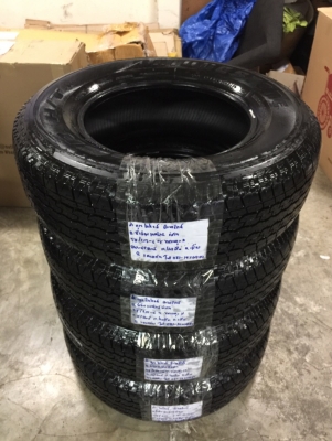 ยาง Bridgestone 245 70 16 ปี17 มี6ชุด ดอกเต็ม สวยคม ไม่มีปะ ใช้ยาว ราคาไม่แพง