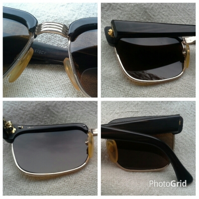 แว่นตาเทพเจ้าของชาวเยอรมัน  โกลด์ฟิลด์ 12 K ยุค &#039;60s  โมเดลหล่อคลาสสิค &#039;คลับมาสเตอร์&#039; Vintage RODENSTOCK handmade in Germany