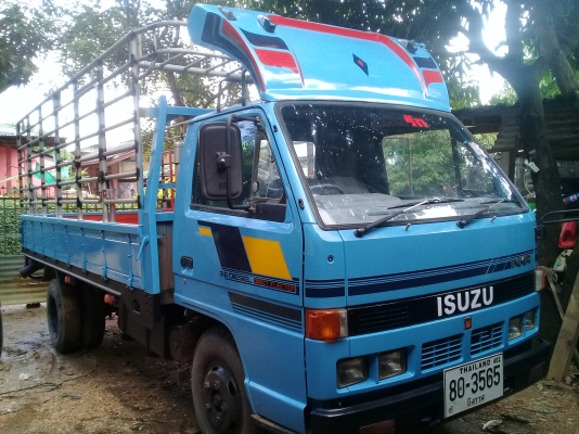 รถบรรทุกหกล้อ ISUZU NKR 110 รถห้างแท้ เกียร์สั้น ยกหัวได้