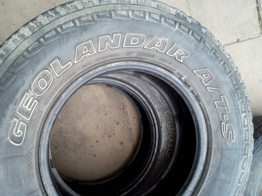 235/75R15 YOKOHAMA GEOLENDER A/T-S มี 2 เส้น โทร.ไอดีไลน์ 0814273941 235/75R15 YOKOHAMA GEOLENDER A/T-S มี 2 เส้น โทร.ไอดีไลน์ 0814273941