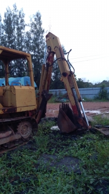 บูมอาร์มยกชุด CAT ติดรถตัก รถjcb พร้อมตีนช้าง