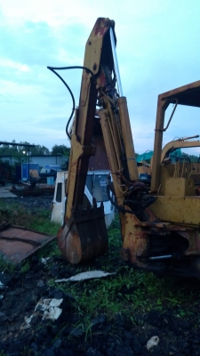 บูมอาร์มยกชุด CAT ติดรถตัก รถjcb พร้อมตีนช้าง