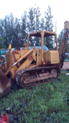 บูมอาร์มยกชุด CAT ติดรถตัก รถjcb พร้อมตีนช้าง