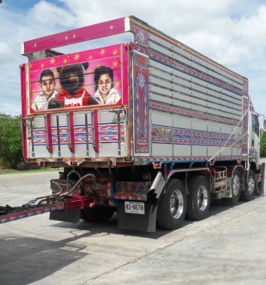 พ่วง 24 ล้อ ISUZU FXZ 360 ปี 55 กระบะมิเนียม - อู่ ส.สมบัติ สภาพสวย ๆ พร้อมใช้งาน พร้อมโอน 2.7 ล้านต