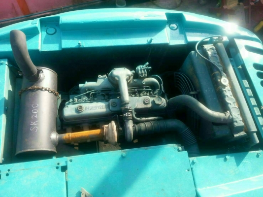 ขายรถขุด ยี่ห้อkobelco รุ่นsk200 m5 ไฟฟ้าใช้ได้ เอกสารใบซื้อขาย  รถใช้งานได้ ขาย680000บ.