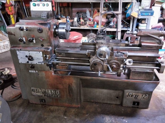 เครื่องกลึง 5 ฟุต สุดเทพ จากอิตตาลี่ 0814583376 ช่างเอก ปทุม