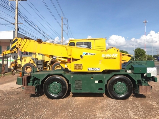 ขายรถเครน TADANO TR80M-1 (ขนาด 8 ตัน) รถนอกนำเข้าจากญี่ปุ่น สภาพสวยพร้อมใช้ มีVDOการทำงานครับ ขายรถเครน TADANO TR80M-1 (ขนาด 8 ตัน) รถนอกนำเข้าจากญี่ปุ่น สภาพสวยพร้อมใช้ มีVDOการทำงานครับ