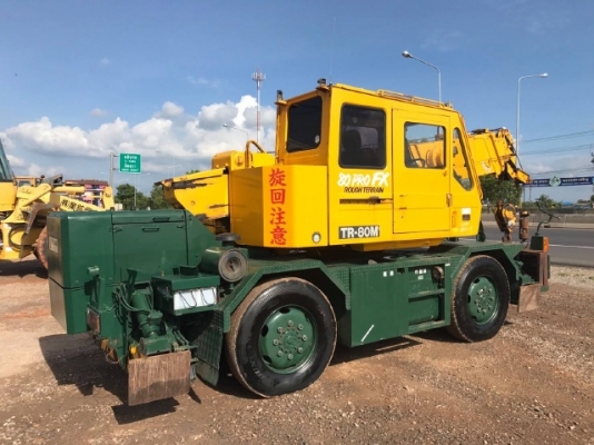 ขายรถเครน TADANO TR80M-1 (ขนาด 8 ตัน) รถนอกนำเข้าจากญี่ปุ่น สภาพสวยพร้อมใช้ มีVDOการทำงานครับ