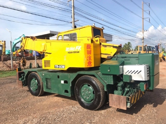 ขายรถเครน TADANO TR80M-1 (ขนาด 8 ตัน) รถนอกนำเข้าจากญี่ปุ่น สภาพสวยพร้อมใช้ มีVDOการทำงานครับ ขายรถเครน TADANO TR80M-1 (ขนาด 8 ตัน) รถนอกนำเข้าจากญี่ปุ่น สภาพสวยพร้อมใช้ มีVDOการทำงานครับ