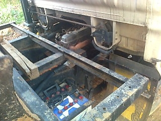 ขายรถ 6 ล้อเทเลอร์ DAIHUTSU ใส่หัวเก๋งใหม่ คัสซี V48-10196 เครื่อง TOYOTA B-0204705 85 แรงม้า ยาง 7.50 ราคา 190000