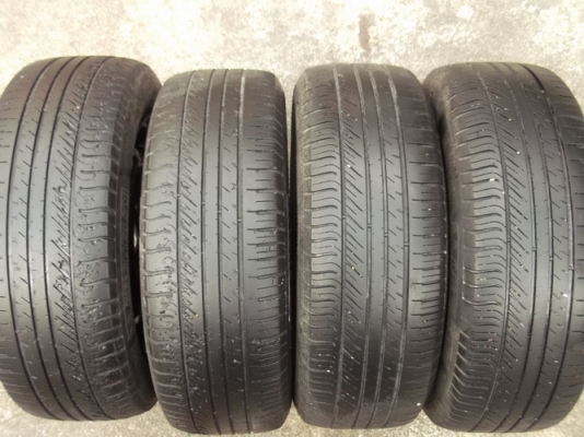 กะทะ14 ดุมกลางใหญ่ 4รู100 + ยาง Michelin 175/65/14 ปี10