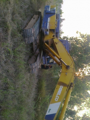 รถขุด ยี้ห้อโกเบโก้