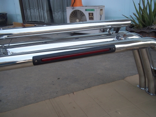 ขายโรบาร์คู่แขนอ่อน ติดไฟเบรค 3 นิ้ว 8000