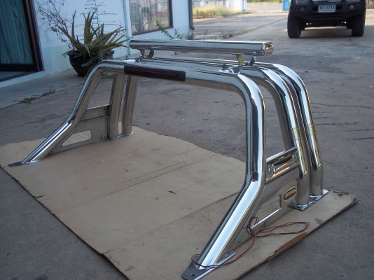 ขายโรบาร์คู่แขนอ่อน ติดไฟเบรค 3 นิ้ว 8000