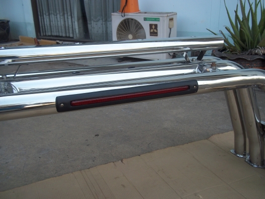 ขายโรบาร์คู่แขนอ่อน ติดไฟเบรค 3 นิ้ว 8000