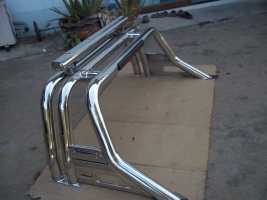 ขายโรบาร์คู่แขนอ่อน ติดไฟเบรค 3 นิ้ว 8000