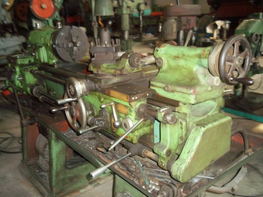 ขายด่วน เครื่องกลึง 6 ฟุต สภาพดี 45000 ของอังกฤษ