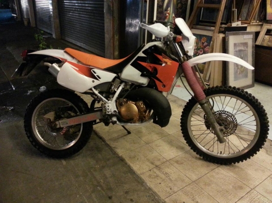 ขายHonda CRM250cc ทะเบียนเต็มพร้อมโอน สภาพพร้อมใช้45000