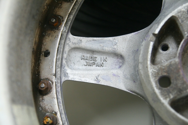 ล้อแม็ก2ชิ้น ล้อนอก JAPAN