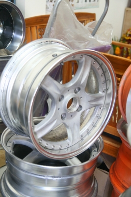 ล้อแม็ก2ชิ้น ล้อนอก JAPAN