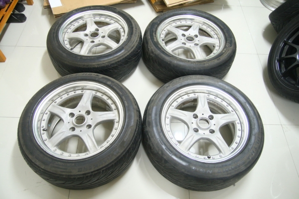 ล้อแม็ก2ชิ้น ล้อนอก JAPAN