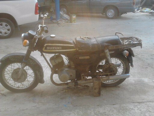 ขาย SUZUKI K 125 ทะเบียนชุดโอนครบ ขายตามสภาพอะไหล่เดิมเยอะมาก