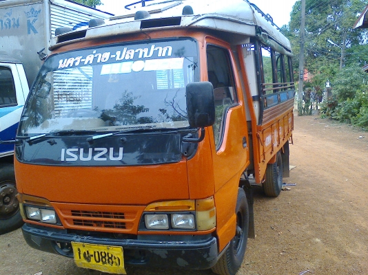ISUZU NKR หัวกาตูนร์ เครื่อง88 ปี39 พร้อมหลังคาโดยสาร