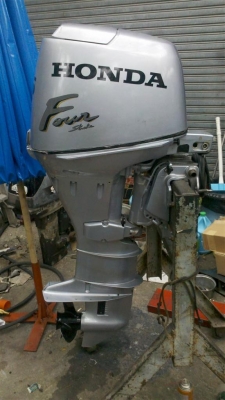 เครื่องเรือ Honda 25HP เครื่อง 4จังหวะ หาง23นิ้ว พร้อมใช้งาน