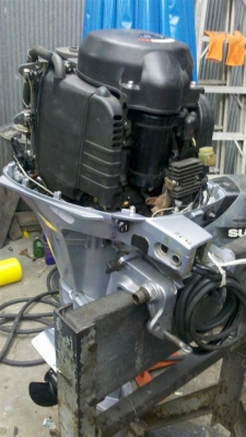 เครื่องเรือ Honda 25HP เครื่อง 4จังหวะ หาง23นิ้ว พร้อมใช้งาน