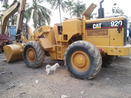 ขายรถตัก CAT 920 พร้อมใช้งาน มีเล่มทะเบียน