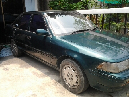 ขายรถยนต์ ปี90 โตโยต้า โคโรน่า รุ่นหน้ายักษ์ เครื่อง2000cc. เกียร์ธรรมดา พวงมาลัยเพาเวอร์ กระจกไฟฟ้า แอร์ ล้อแม็ก รถขับดี สภาพรถสีสวย ขายถูกๆ (ไม่ใช่แท็กซี่+ไม่ใช่รถน้ำท่วม)
