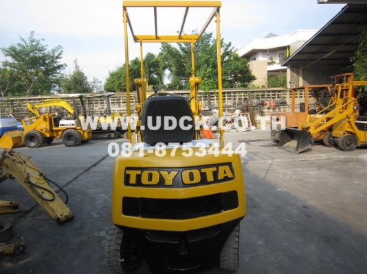 ขาย รถตักเล็ก (ดีเซล) TOYOTA รุ่น 2SD10  มือสองญี่ปุ่น