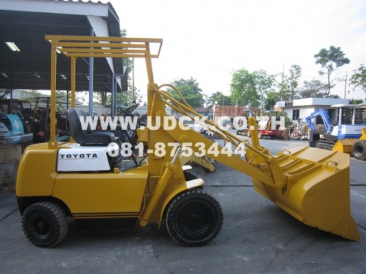 ขาย รถตักเล็ก (ดีเซล) TOYOTA รุ่น 2SD10  มือสองญี่ปุ่น