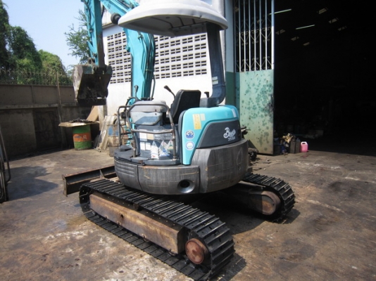 ขาย รถขุดเล็ก KOBELCO รุ่น SK35SR แทร็กเหล็ก มือสองญี่ปุ่น