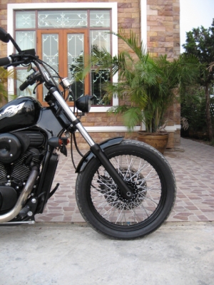 ขาย Honda steed 400 แต่งโอลสคูล ราคา 78000