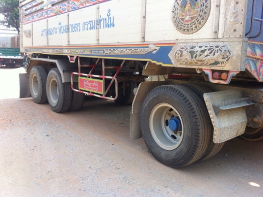 ฝากขาย รถพ่วง HINO MEGA 344 ไฮสปีด ซีรี่ส์500 แม่ลูกดัมพ์มิเนียมคอกเกษตร ลูก3คานแท้