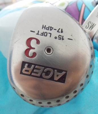 ขายไม้กล์อฟHONMAราคาถูกสภาพดีพร้อมใช้แถมหัวไม้กระเป๋า 0881893919