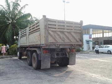 HINO FM 1 M 220 Hp ดัมพ์สามมิตรปี 37 (ทีมงานรถคุณภาพ)