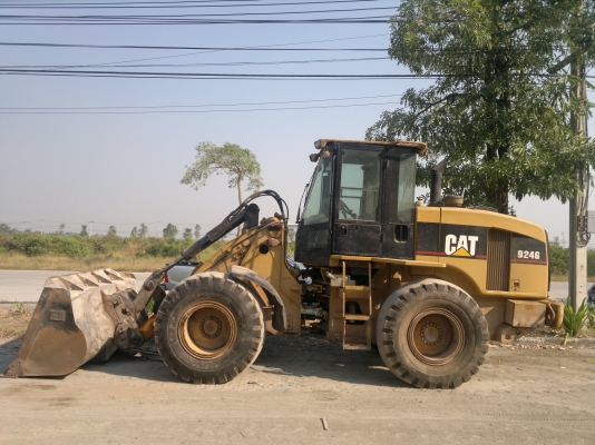 รถตักล้อยาง CAT 924G มาแล้วครับ เชิญมาทดสอบได้แล้ว ราคาถูกมากๆ มานะ 085-9049669