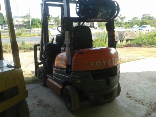 ขายฟอร์คลิฟต์ โตโยต้า 1ตัน เก่านอก ติดแก๊สมาจากนอก 6FGL 18