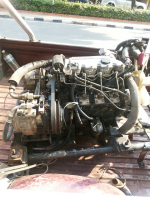 เครื่องปั่นแอร์ ISUZU 3สูบ (รถบัสแล็ก) สภาาพดี  แน่นๆ