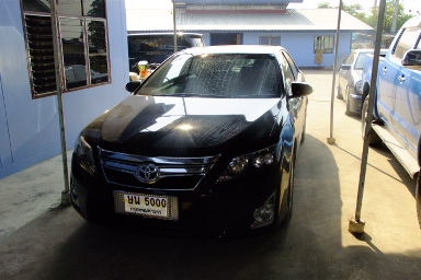 ขาย TOYOTA CAMRY HYBRID 2012ป ป้ายประมูน 5000 ราคา 120000