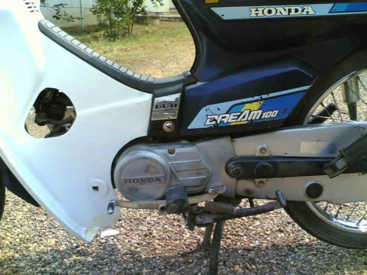 ายดรีมคุรุ เล่มทะเบียนพร้อมโอนเครื่องสมบูรณ์รถพร้อมใช้งานอะไหร่เดิมติดรถครบ