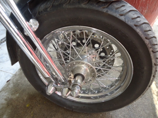 ขาย HONDA STEED 400 SPRINGER (อินวอยซ์และ เสียภาษีสรรพสามิตแล้ว)แต่งล้อโตครับ