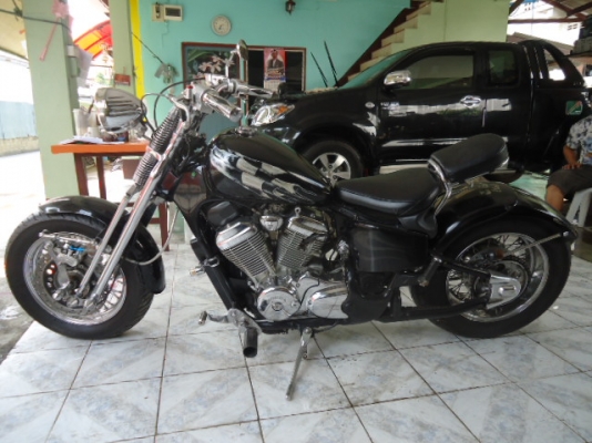 ขาย HONDA STEED 400 SPRINGER (อินวอยซ์และ เสียภาษีสรรพสามิตแล้ว)แต่งล้อโตครับ