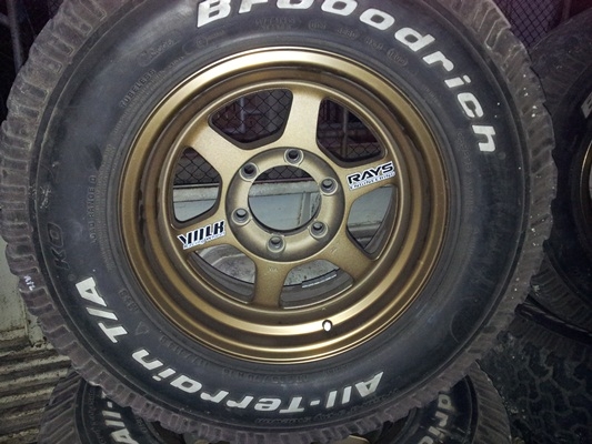 TE37X พร้อมยาง BF ALL