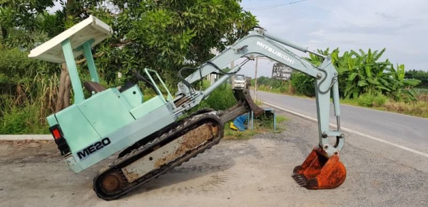 ขายด่วนรถแบคโฮมิสูบิชีMS20รุ่นยอดนิยมเต่ากระต่ายสวยๆเครื่องK3E84เครื่องดีปั่มแรงรถนอกเพิ่งนำเข้ามาใหม่ยังไม่เคยใช้งานในเมืองไทยเลย
