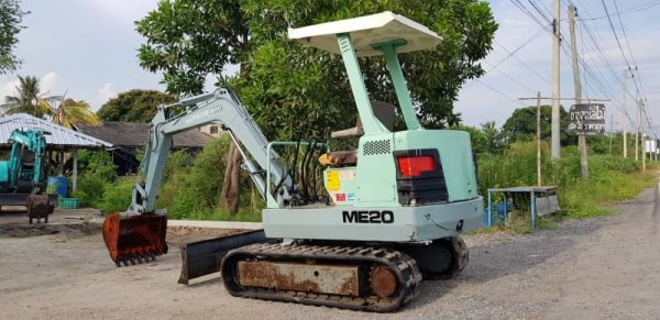 ขายด่วนรถแบคโฮมิสูบิชีMS20รุ่นยอดนิยมเต่ากระต่ายสวยๆเครื่องK3E84เครื่องดีปั่มแรงรถนอกเพิ่งนำเข้ามาใหม่ยังไม่เคยใช้งานในเมืองไทยเลย